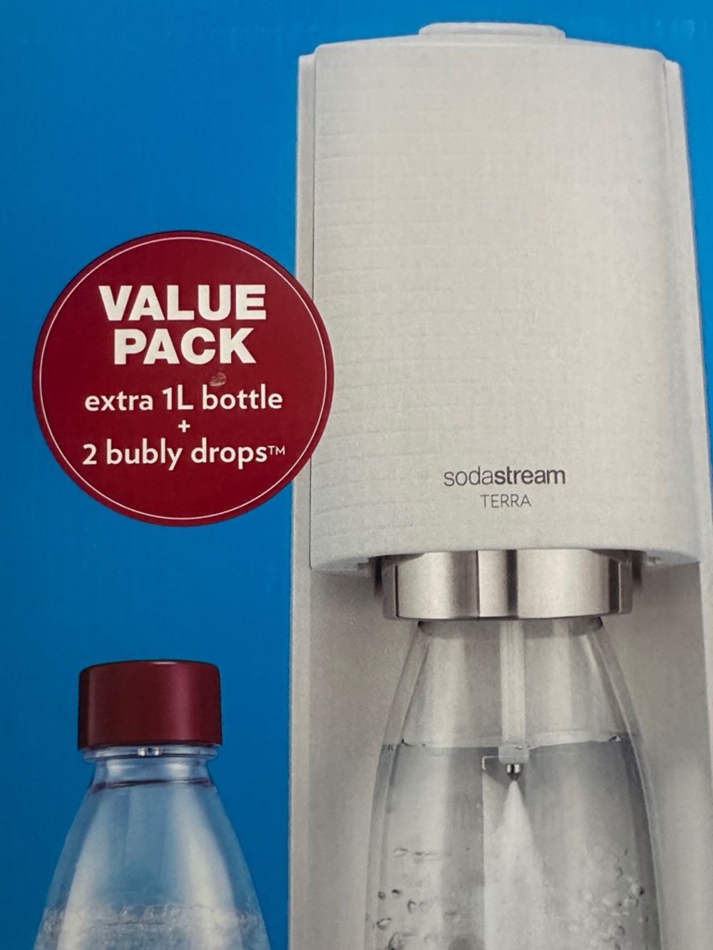 SodaStream Terra Classic Sparkling Water Maker - White - Picture 3 of 8